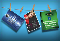 Marketing postcards