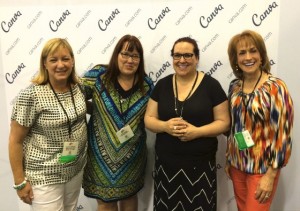 Canva Booth at BlogHer '14